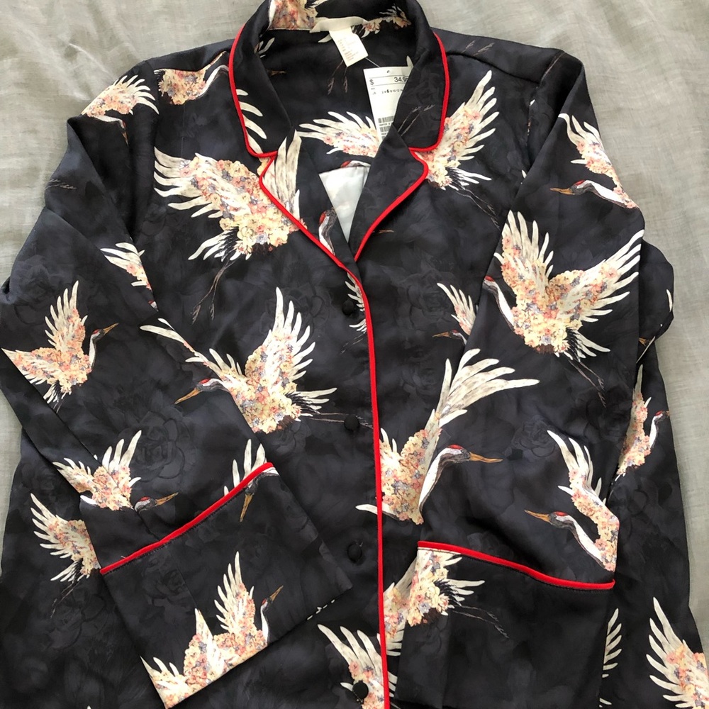 Silky Button Up